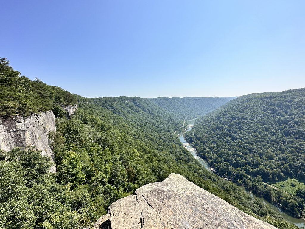 2 Days in New River Gorge National Park Endless Wall Trail in New River Gorge National Park